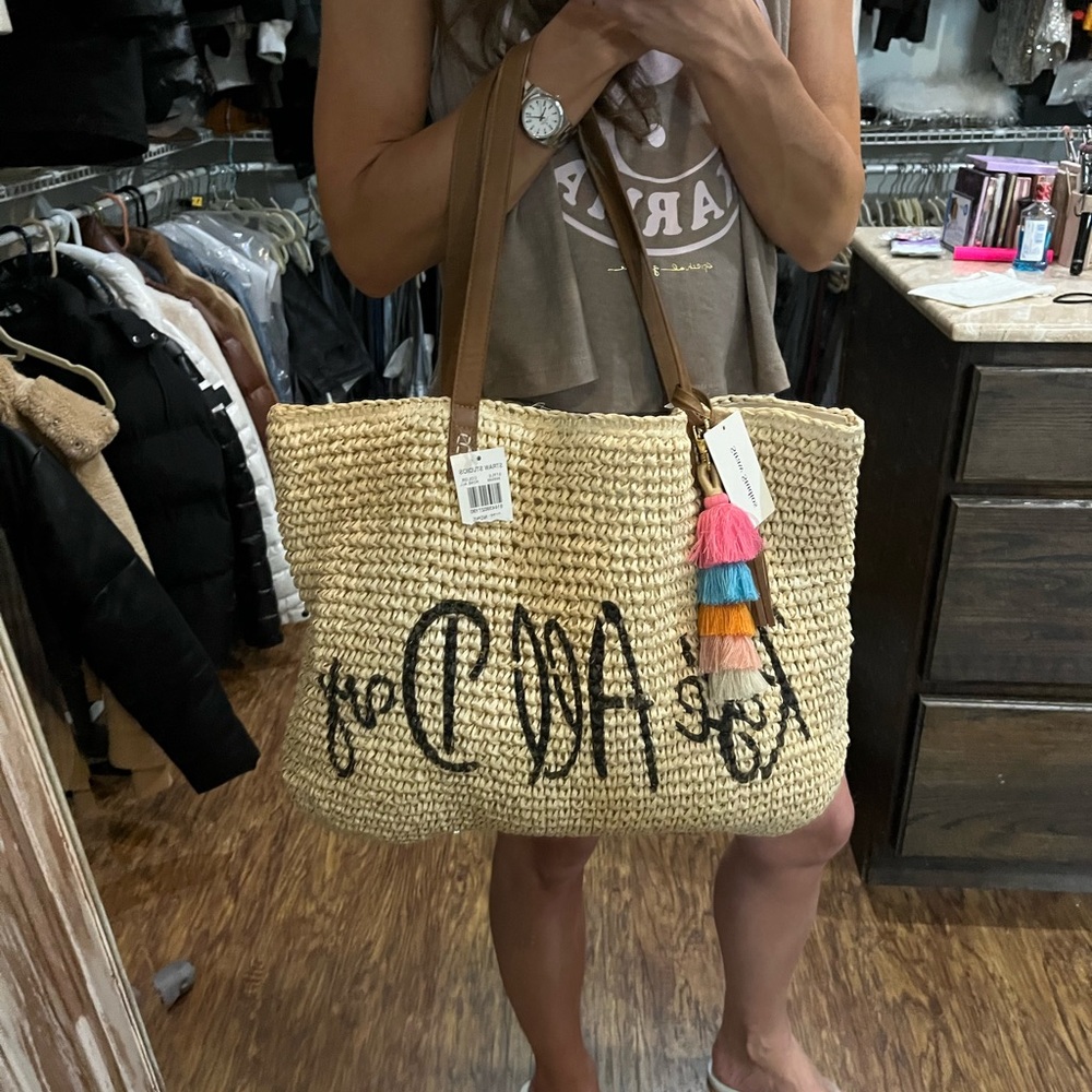 Rosè all day beach bag